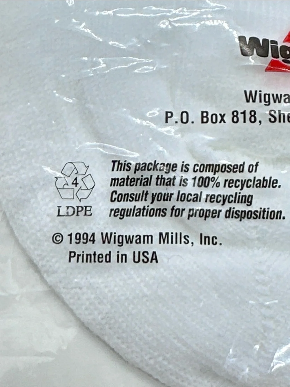 NOS Wigwam Gobi Liner Ultralight Socks F2153 LG White No Blisters Wonder Wick